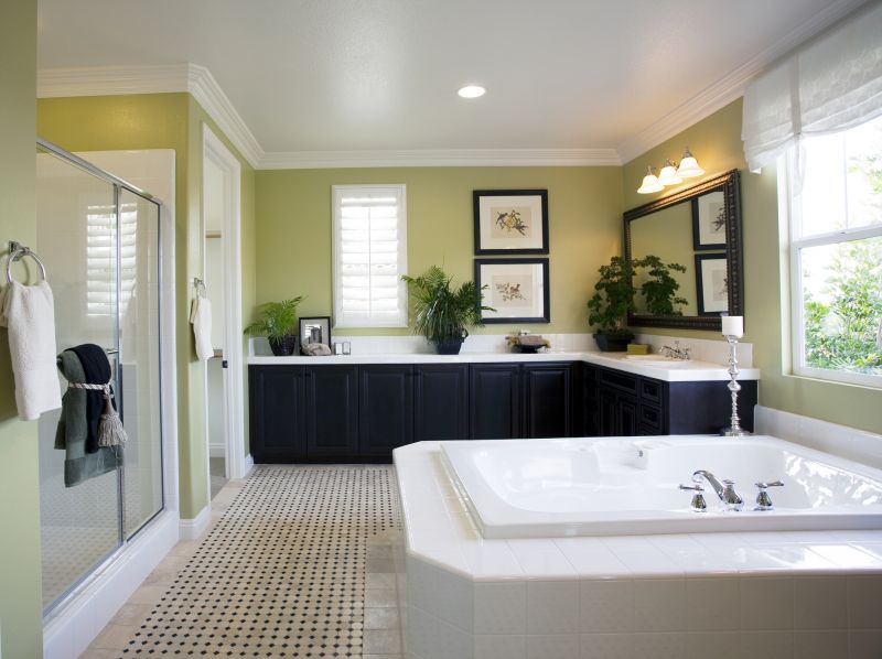 Earth Tone Bathroom